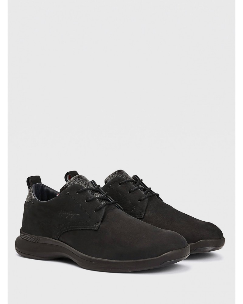 TOMMY HILFIGER SCARPA CLASSIC HYBRID LEATHER.BDS BLACK