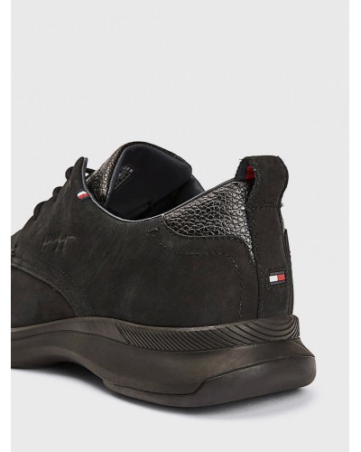 TOMMY HILFIGER SCARPA CLASSIC HYBRID LEATHER.BDS BLACK