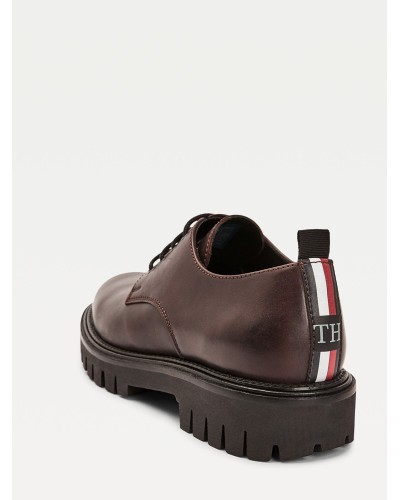 TOMMY HILFIGER SCARPA CASUAL CHUNKY DRESS.XIH DEEP BURGUNDY