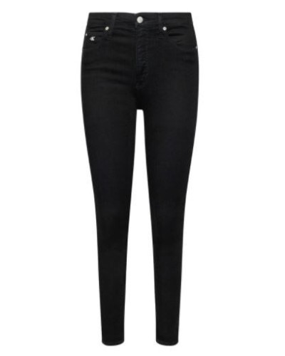 CKJeans JEANS SKINNY HIGH RISE SUPER SKINNY ANKLE.1BY DENIM BLACK