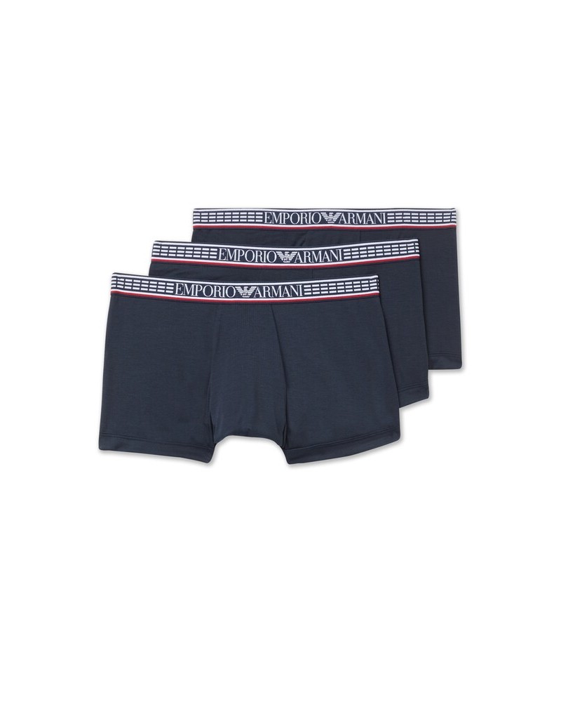 ARMANI EA7 INTIMO SET INTIMO 95% COTTON, 5% ELASTANE.64135 MARINE/MARINE/MARINE
