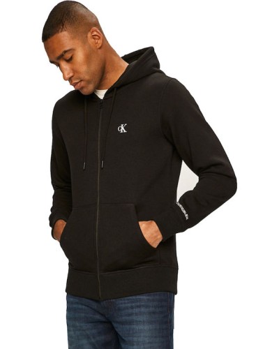 CKJeans FELPA CK ESSENTIAL REG ZIP THROUGH.BAE CK BLACK