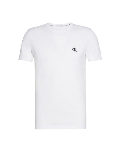 CKJeans T-SHIRT M/CORTA ESSENTIAL SLIM TEE.YAF BRIGHT WHITE YAF BRIGHT WHITE 