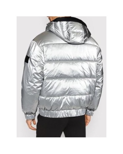 CKJeans GIUBBOTTO PIUMINO OVERSIZED SILVER PUFFER.0IM SILVER