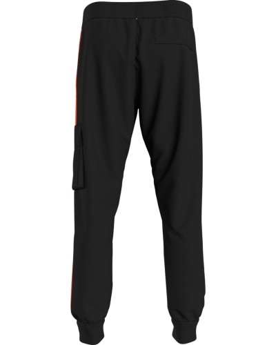 CKJeans PANTATUTA CARGO LOGO TAPE CARGO HWK.BEH CK BLACK