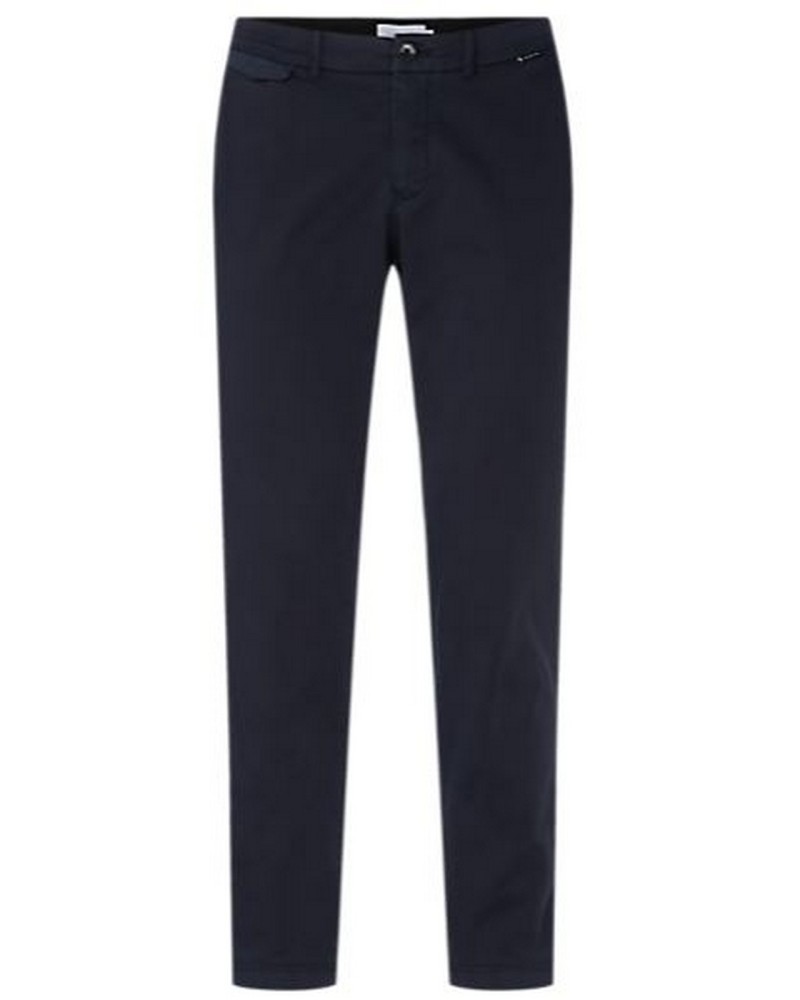 CKJeans PANTALONE SLIM FIT GARMENT DYE CHINO.DW4 CALVIN BLUE