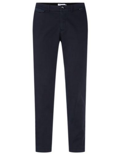 CKJeans PANTALONE SLIM FIT GARMENT DYE CHINO.DW4 CALVIN BLUE