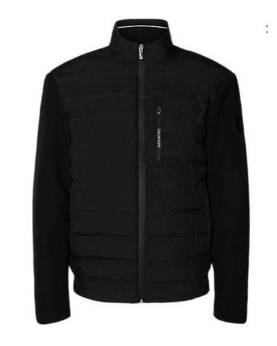CKJeans GIUBBOTTO MIX MEDIA BLOUSON JACKET.BEH  CK BLACK BEH  CK BLACK 