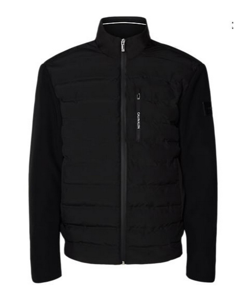 CKJeans GIUBBOTTO MIX MEDIA BLOUSON JACKET.BEH  CK BLACK BEH  CK BLACK 