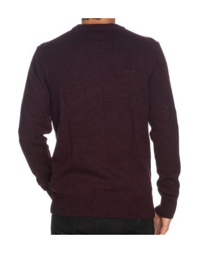 CKJeans MAGLIERIA  GIROCOLLO  GRAPHIC EMBROIDERY SWEATER.XUU TAWNY PORT