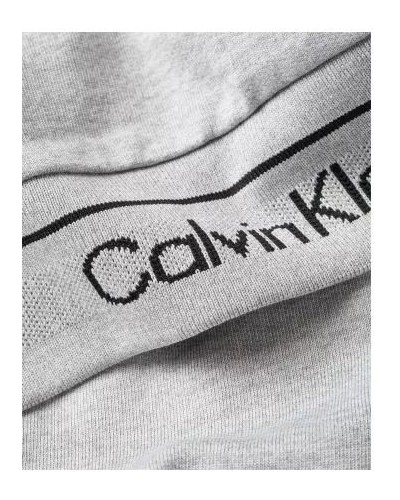 CKJeans FELPA C/CAPP HEATHER LOGO HOODIE.YAH EGREAT