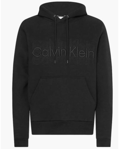CKJeans FELPA C/CAPP MULTI LOGO HODDIE.BEH CK BLACK