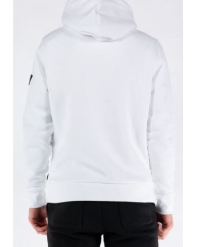 CKJeans FELPA C/CAPP OVERSIZED DRAWSTRINGS HOODIE.YAF BRIGHT WHITE YAF BRIGHT WHITE 