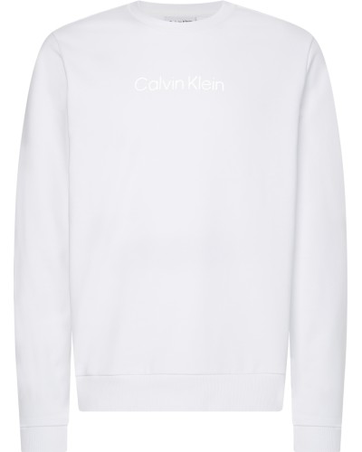 CK FELPA PARICOLLO MODERN FRONT LOGO SW.YAF BRIGHT WHITE YAF BRIGHT WHITE 