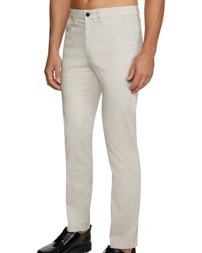 CK PANTALONE CHINO SATEEN SLIM CHINO.ACE STONY BEIGE