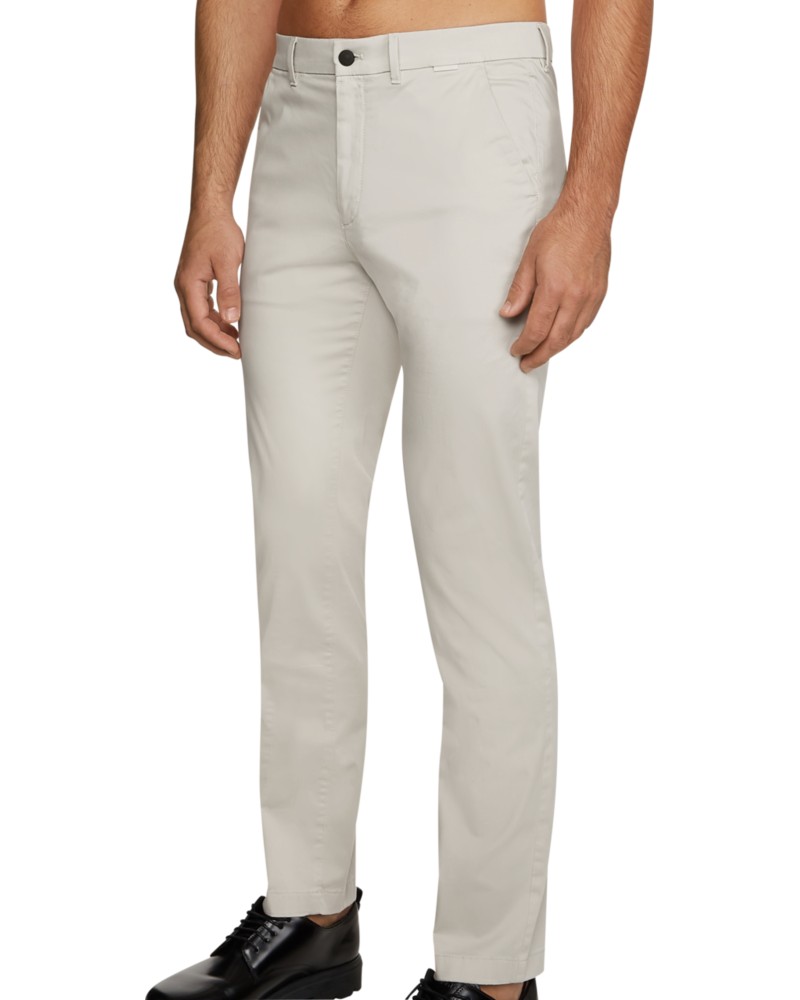 CK PANTALONE CHINO SATEEN SLIM CHINO.ACE STONY BEIGE