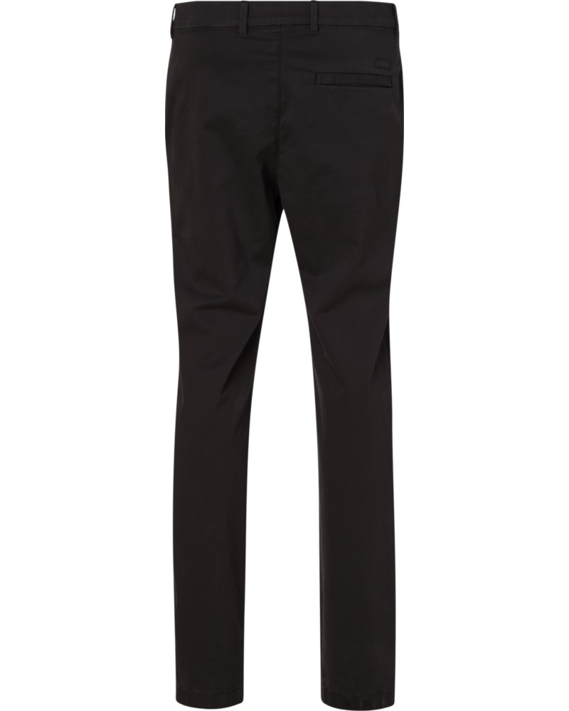 CK PANTALONE STRETCH SATEEN-STRETCH SLIM.BEH CK BLACK