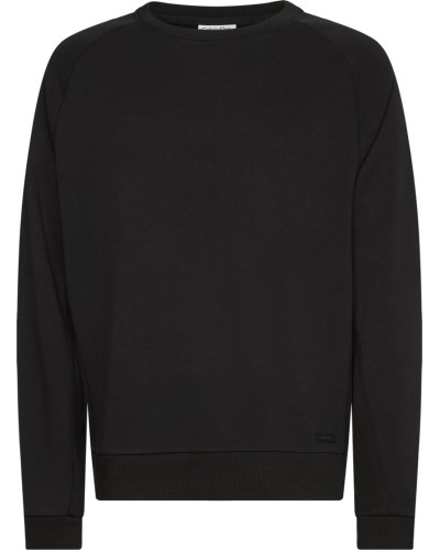 CK FELPA PARICOLLO SOFT MODAL COMFORT SWEATSHIRT.BEH CK BLACK