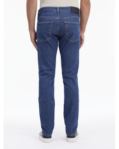 CK JEANS SLIM SLIM FIT MID BLUE.1BJ DENIM DARK