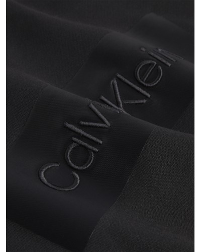 CK FELPA PARICOLLO EMBROIDERED COMFORT.BEH CK BLACK