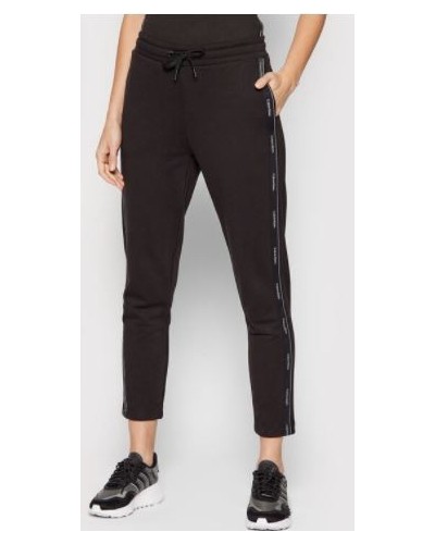CKJeans PANTALONE JOGGER LOGO TAPE JOGGER.BEH CK BLACK