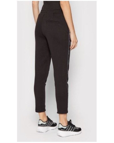 CKJeans PANTALONE JOGGER LOGO TAPE JOGGER.BEH CK BLACK