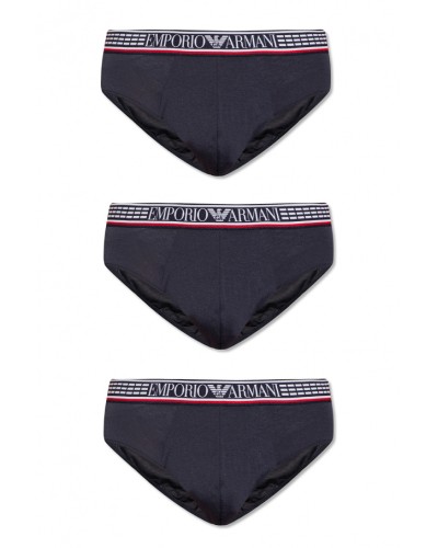 ARMANI EA7 INTIMO SET INTIMO 95% COTTON, 5% ELASTANE.64135 MARINE/MARINE/MARINE