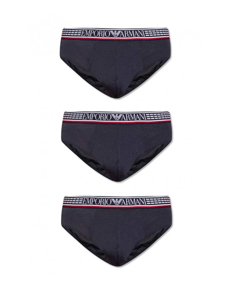 ARMANI EA7 INTIMO SET INTIMO 95% COTTON, 5% ELASTANE.64135 MARINE/MARINE/MARINE