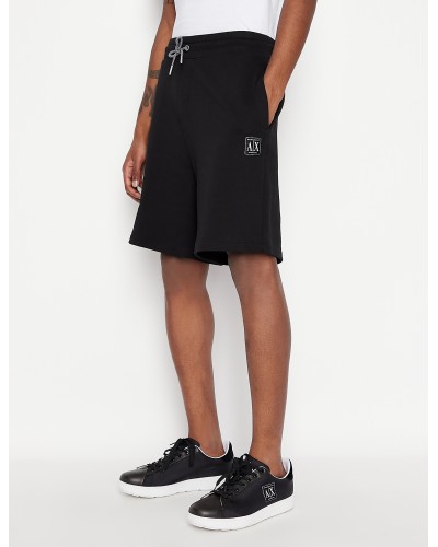 ARMANI AX BERMUDA COTONE  100% COTTON.1200 BLACK