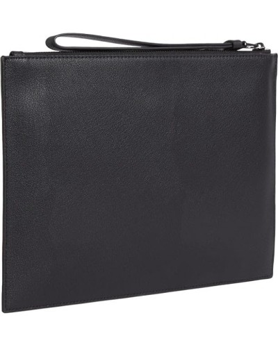 CK BAG MESSENGER RUBBERIZED SLIM CONV LAPTOP BA.BAX BLACK BAX BLACK 