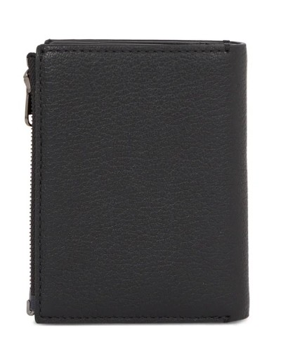 CK PORTAFOGLIO PORTAFOGLIO MODERN BAR TRIFOLD 6CC DETACH.BAX BLACK BAX BLACK 