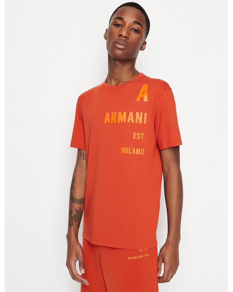 ARMANI AX T-SHIRT M/CORTA  100% COTTON.1498 ROOIBOS TEA