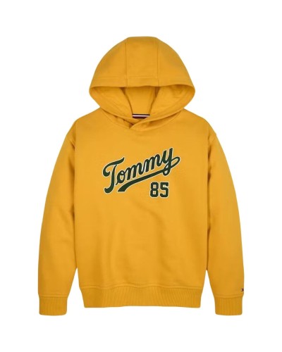 TOMMY HILFIGER FELPA C/CAPP TH COLLEGE 85 HOODIE.ZF4 COUNTRYSIDE YELLOW