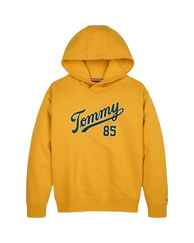 TOMMY HILFIGER FELPA C/CAPP TH COLLEGE 85 HOODIE.ZF4 COUNTRYSIDE YELLOW