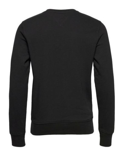 TOMMY HILFIGER MAGLIERIA M/LUNGA CORE COTTON SWEATSHIRT.BDS BLACK
