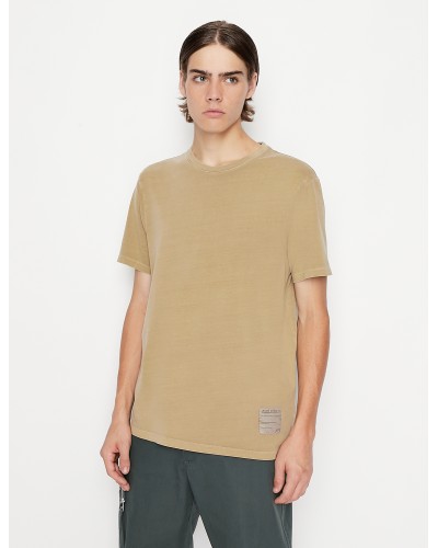 ARMANI AX T-SHIRT M/CORTA  100% COTTON.1721 KELP