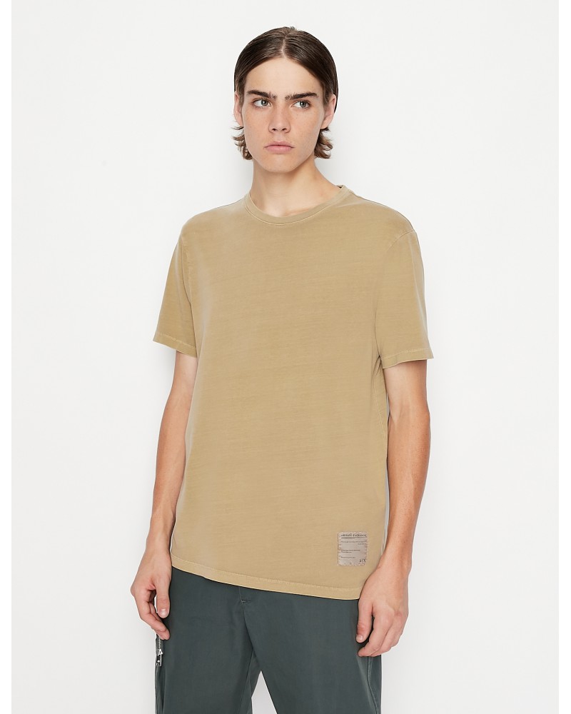 ARMANI AX T-SHIRT M/CORTA  100% COTTON.1721 KELP