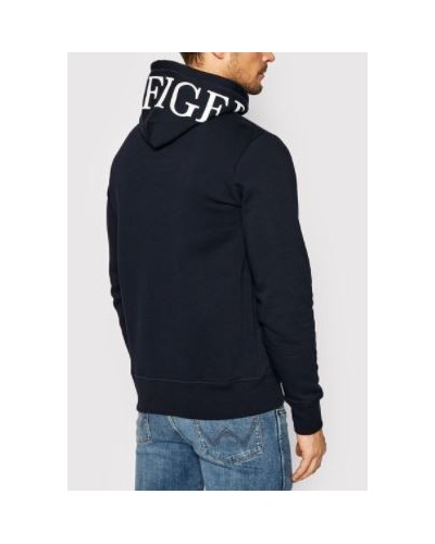 TOMMY HILFIGER FELPA C/CAPP HILFIGER LOGO ON HOODY.DW5 DESERT SKY