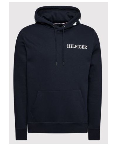 TOMMY HILFIGER FELPA C/CAPP HILFIGER LOGO ON HOODY.DW5 DESERT SKY
