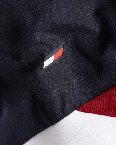 TOMMY HILFIGER FELPA C/CAPP SEASONAL HOODY.YBR WHITE