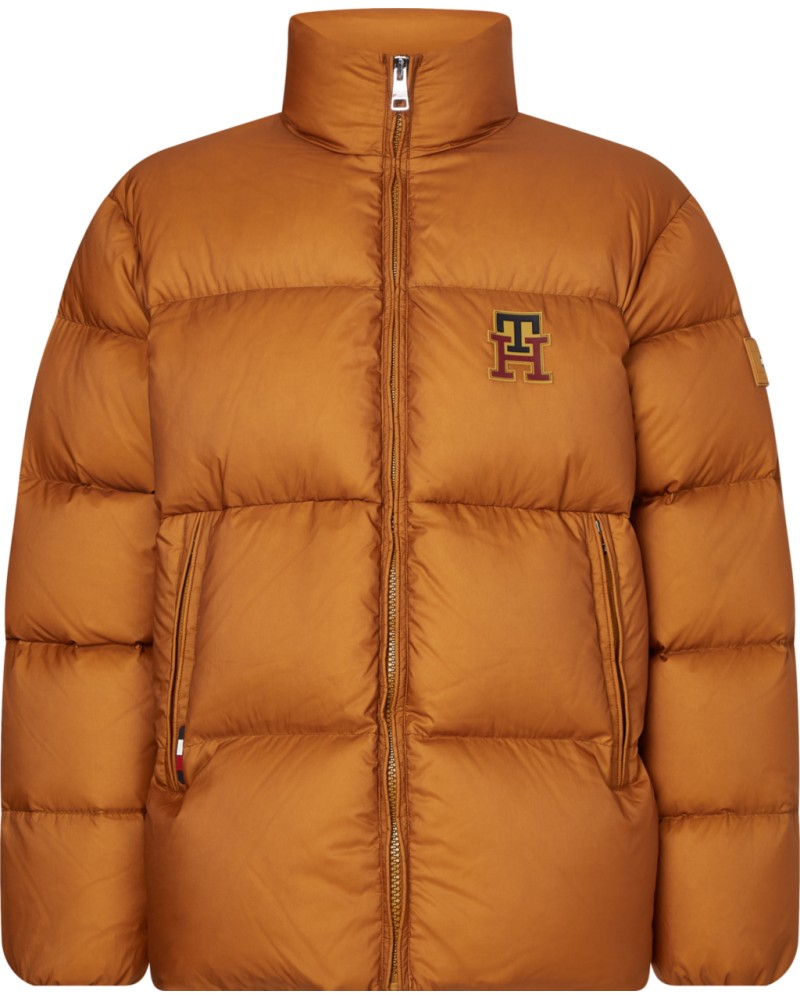 TOMMY HILFIGER GIUBBOTTO BOMBER ZERO GRAVITY DOWN ST.KD0 CREST GOLD