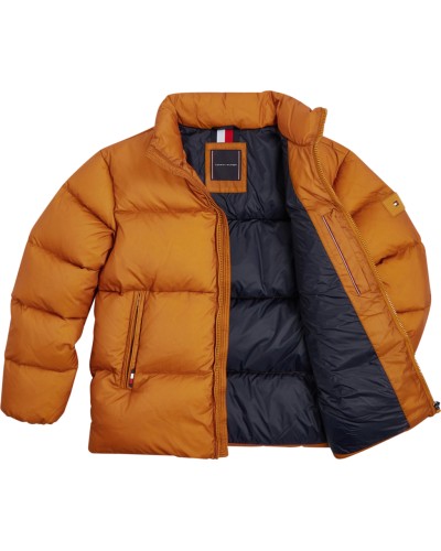 TOMMY HILFIGER GIUBBOTTO BOMBER ZERO GRAVITY DOWN ST.KD0 CREST GOLD