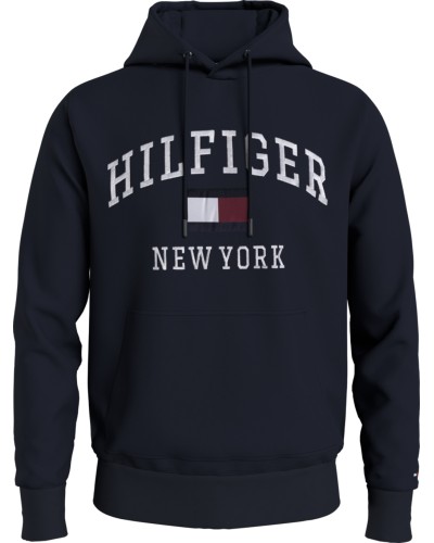 TOMMY HILFIGER FELPA C/CAPP MODERN VARSITY HOODY.DW5 DESERT SKY