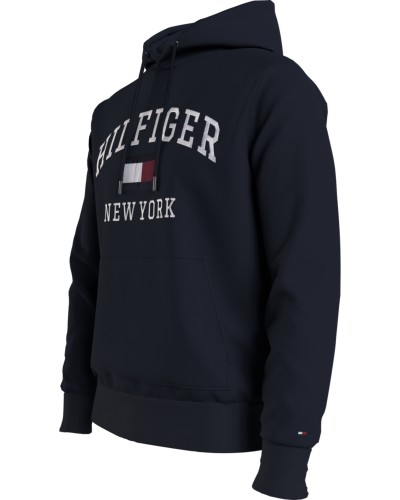 TOMMY HILFIGER FELPA C/CAPP MODERN VARSITY HOODY.DW5 DESERT SKY