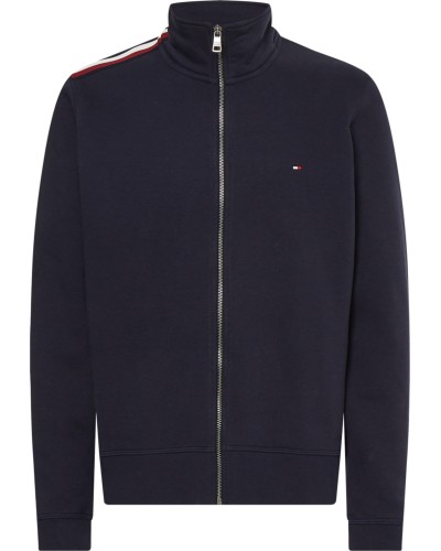 TOMMY HILFIGER FELPA FULLZIP GLOBAL STRIPE ZIP TH.DW5 DESERT SKY