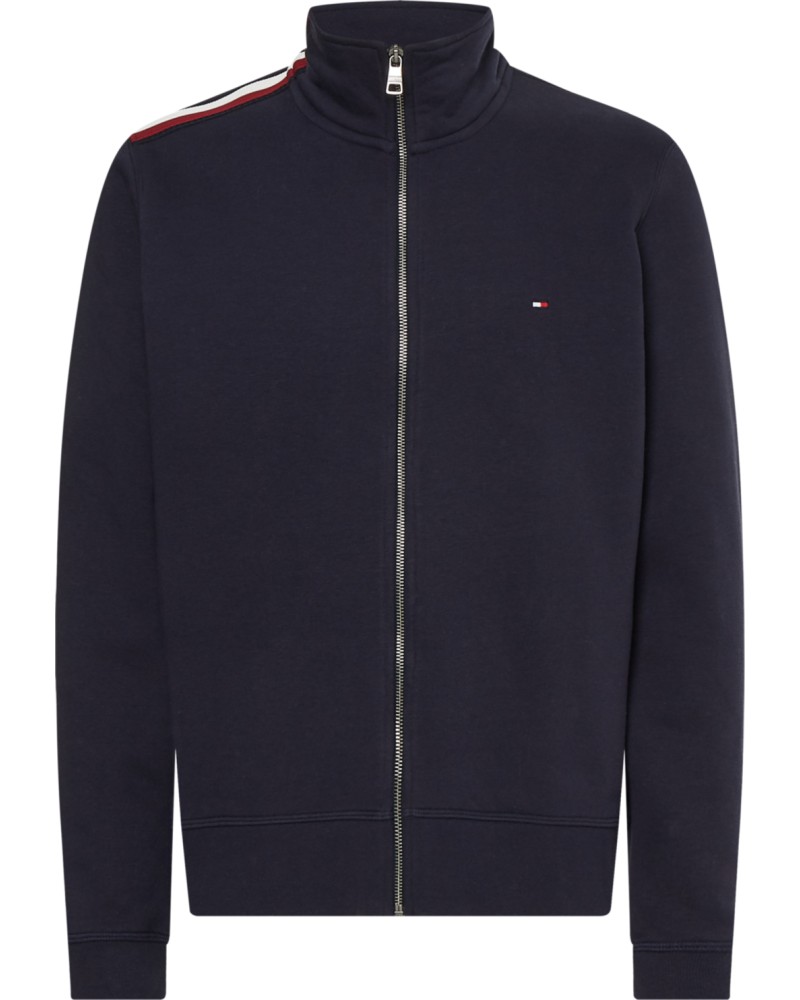 TOMMY HILFIGER FELPA FULLZIP GLOBAL STRIPE ZIP TH.DW5 DESERT SKY