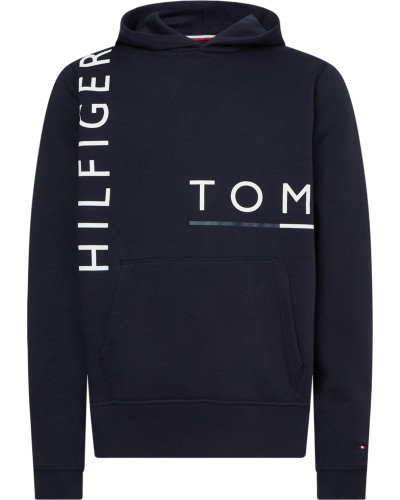 TOMMY HILFIGER FELPA C/CAPP GRAPHIC OFF PLACEMEN.DW5 DESERT SKY