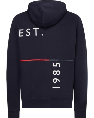 TOMMY HILFIGER FELPA C/CAPP GRAPHIC OFF PLACEMEN.DW5 DESERT SKY