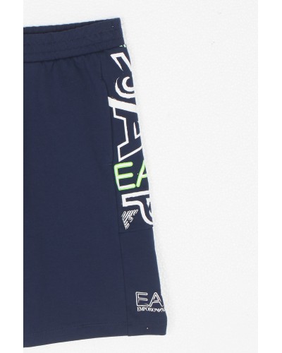 ARMANI EA7 BERMUDA SHORT COTTON 100%.1554 NAVY BLUE