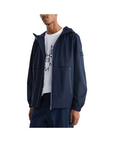 TOMMY HILFIGER GIUBBINO C/CAPP TH PROTECT SAIL HOODED.DW5 DESERT SKY